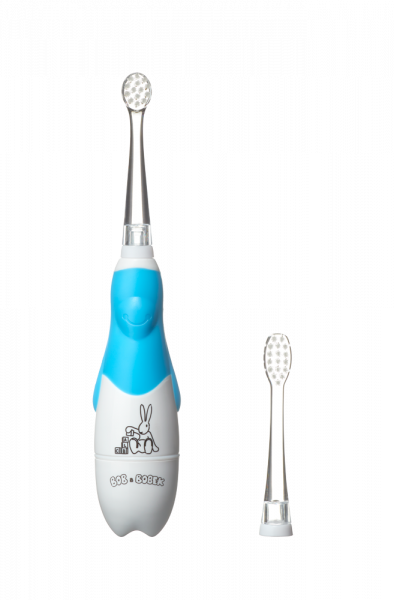 Bob i Bobek Baby soniczna szczoteczka do zębów niebieski, 0-5 lata