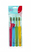 TePe Colour Compact x-soft, zestaw szczoteczek do zębów, 3+1 gratis