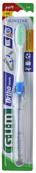 GUM Ortho podróżna szczoteczka do aparatów ortodontycznych