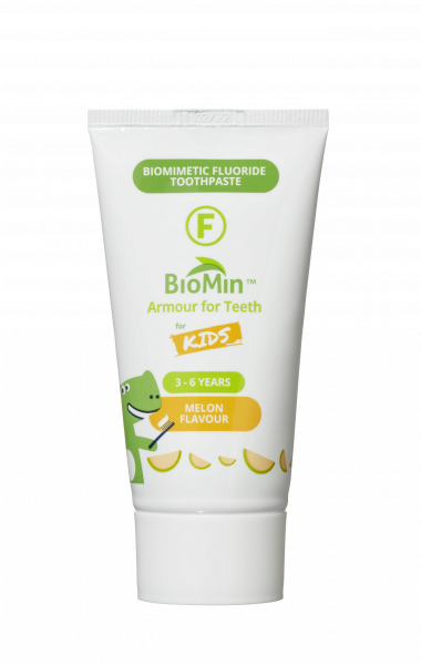 BioMin F żelowa pasta do zębów dla dzieci , melonowa 37,5 ml
