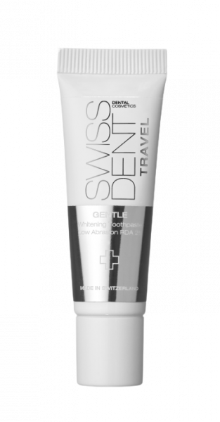 SWISSDENT GENTLE delikatna wybielająca pasta do zębów, 10 ml