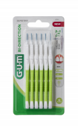 GUM BI-DIRECTION ULTRA, ISO 1, przepustowość 0,7 mm cylindryczny, zielony uchwyt, 6 szt