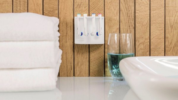 OVIDEN Ovi-One WHITE uchwyt na 4 końcówki do szczoteczek