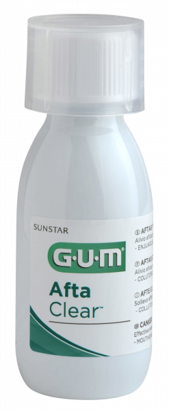GUM AftaClear płyn do płukania jamy ustnej, 120 ml