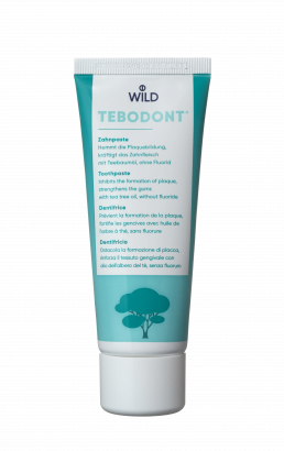 Tebodont Tebodont pasta do zębów bez fluoru, 75 ml