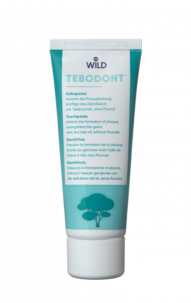 Tebodont pasta do zębów bez fluoru, 75 ml