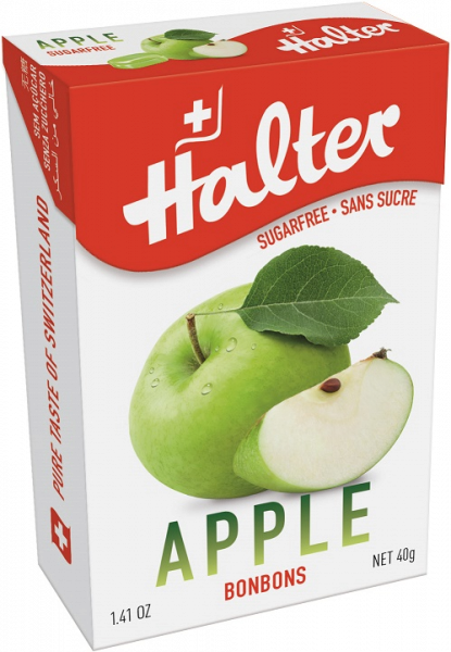 Halter Jabłko (Apple) cukierki, 40 g