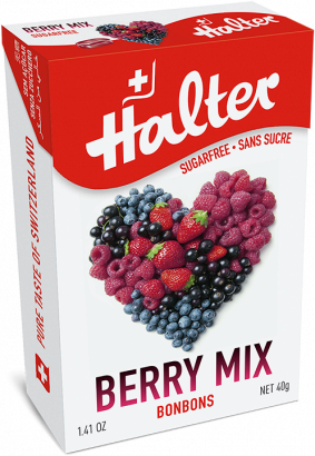 Halter Mieszanka Leśna (Berry Mix) cukierki, 40 g