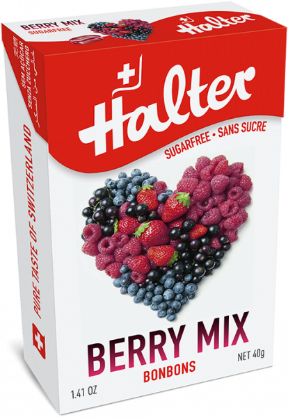 Halter Mieszanka Leśna (Berry Mix) cukierki, 40 g