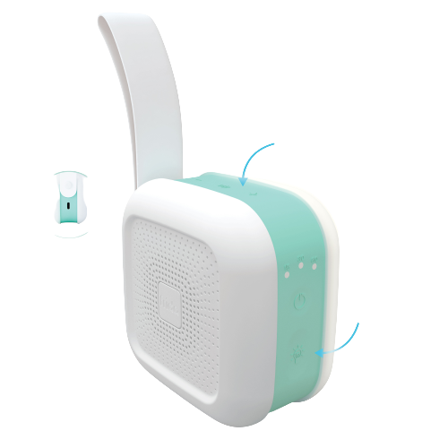 Fridababy 2-w-1 Przenośny głośnik z lampką nocną