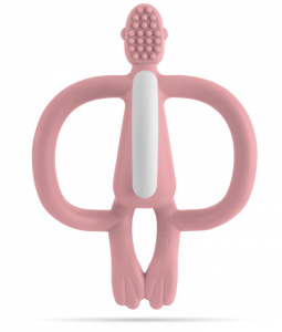 Matchstick Monkey gryzak niebieski, róźowy