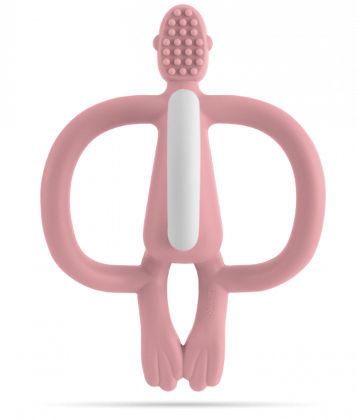 Matchstick Monkey gryzak niebieski, róźowy