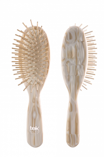 Tek Rhodoid Luxury szczotka do włosów z linii Biała Perła