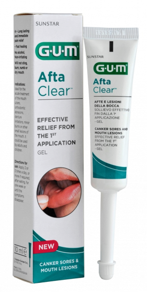 GUM AftaClear żel, 10 ml