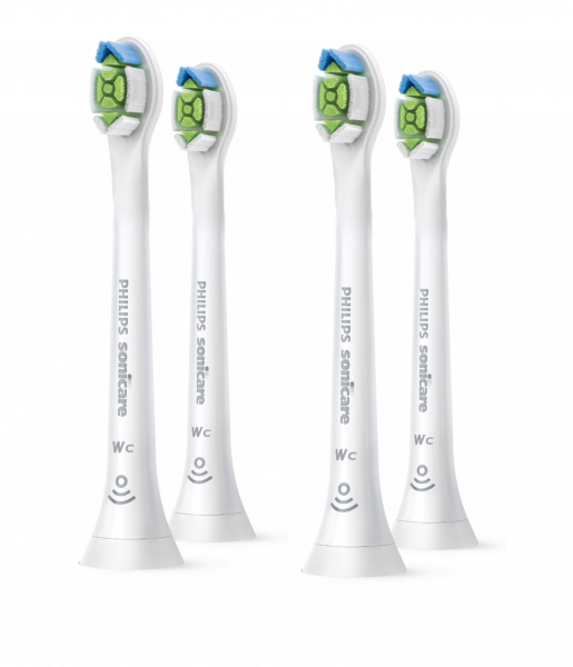 Philips Sonicare W2c Optimal White mini HX6072/27 Końcówki do szczoteczki elektrycznej, 4 szt.