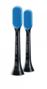 Philips Sonicare Tongue Care+ Black HX8072/11 końcówki do szczoteczki sonicznej do czyszczenia języka, 2 szt.
