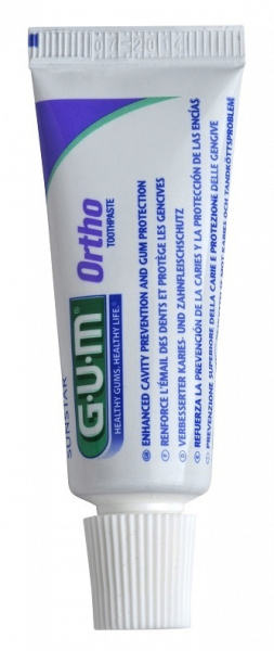 GUM Ortho żel do mycia zębów z aparatem ortodontycznym, 12 ml
