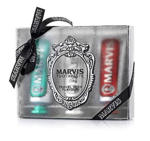 MARVIS zestaw past do zębów w rozmiarze podróżnym, 3x 25 ml