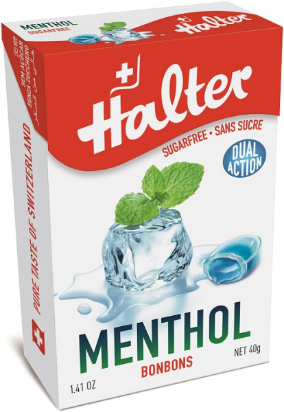 Halter Mentol cukierki, 40 g