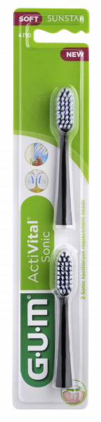 GUM Activital głowice wymienne, 2 szt w opakowaniu