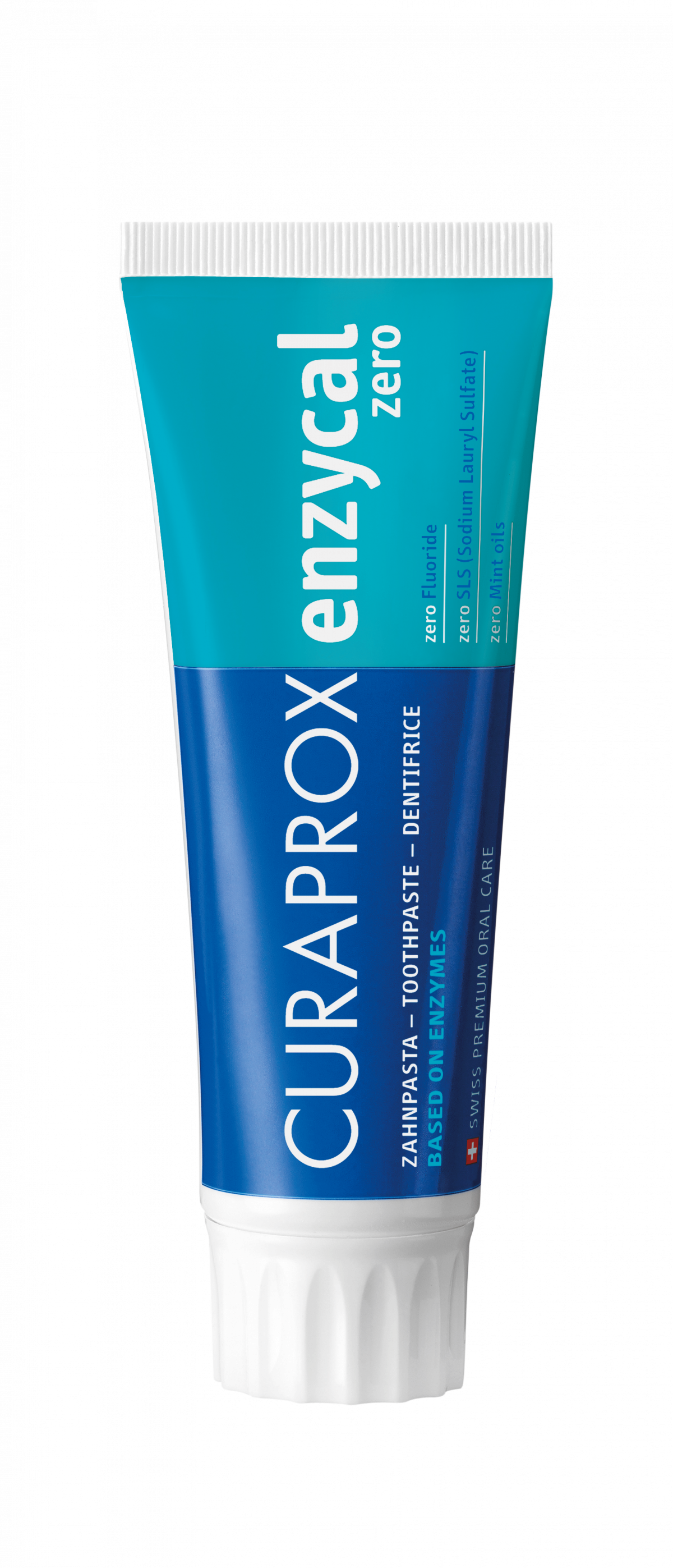 Curaprox Enzycal Zero pasta enzymatyczna bez fluoru, 75 ml
