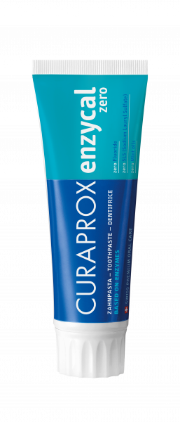 Curaprox Enzycal Zero pasta enzymatyczna bez fluoru, 75 ml