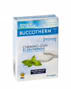 Buccotherm guma do żucia bez cukru z ksylitolem, 20 szt.