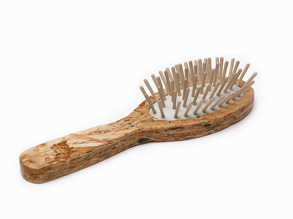 Tek ECOBRUSH Szczotka do włosów z materiałów wtórnych