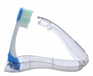 GUM Travel podróżna szczoteczka do zębów z chlorheksydyną