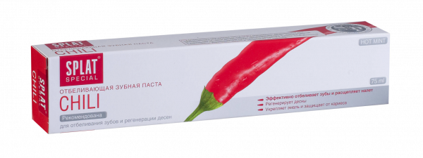 Splat wybielająca pasta do zębów Chilli, 75ml