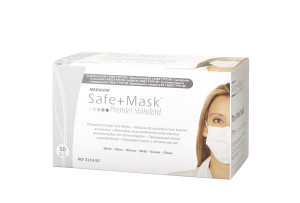 Medicom Safe Mask Premier Standard IIR chirurgiczna maska, biała, 50 szt.