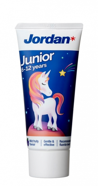 Jordan Junior pasta do zębów dla dzieci 6-12 lat, 50 ml