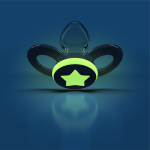 Dentistar smoczki ortodontyczne 6-14 miesięcy, niebieske