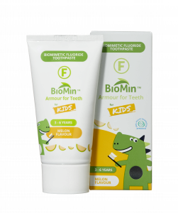 BioMin F żelowa pasta do zębów dla dzieci , melonowa 37,5 ml