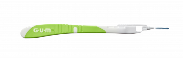 GUM BI-DIRECTION ULTRA, ISO 1, przepustowość 0,7 mm cylindryczny, zielony uchwyt, 6 szt