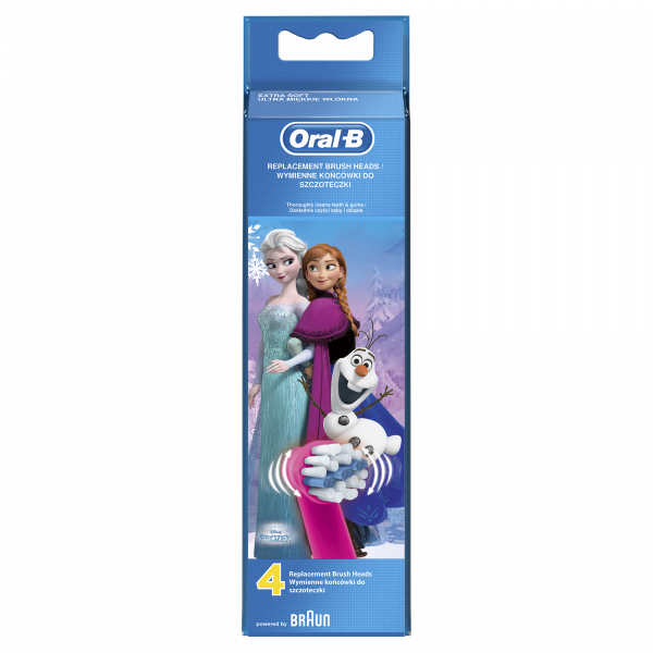 Oral-B Vitality KIDS Frozen szczoteczki zastępcze, 4 szt.