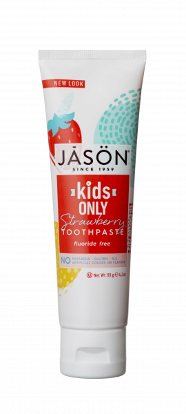 JASON Kids Only! pasta do zębów dla dzieci bez fluorków, 119 g