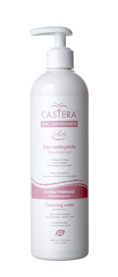 CASTERA BIO woda oczyszczająca, 400 ml