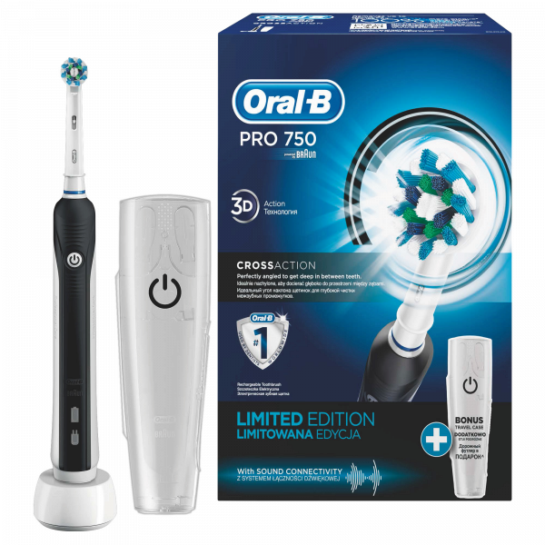 Oral-B PRO 750 BLACK LIMITOWANA EDYCJA