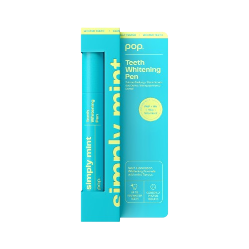 Pop Teeth Whitening Pen Simply Mint, pisak wybielający miętowy, 4 ml