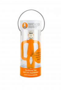 Matchstick Monkey gryzak pomarańczowy