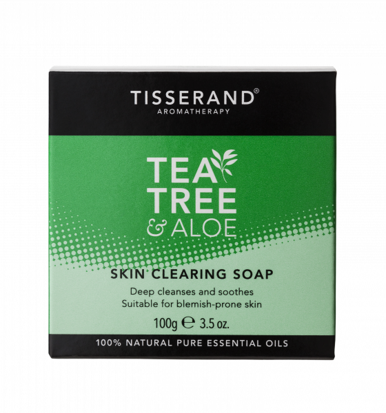 Tisserand głęboko myjące mydło w płynie z drzewem herbacianym i aloesem, 100 g