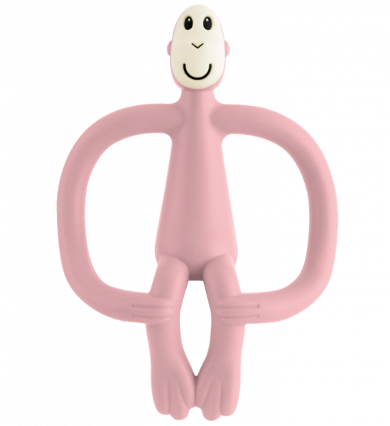 Matchstick Monkey gryzak niebieski, róźowy