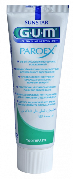 GUM PAROEX antybakteryjna pasta do zębów CPC 0,05 %, 75 ml