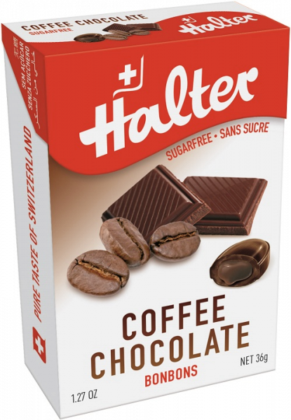 Halter Kawowo - czekoladowe cukierki (Coffee Chocolate), 36 g