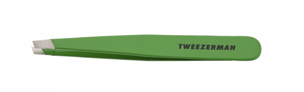 Tweezerman SLANT Pinceta zielone jabłko