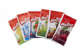 Halter MIX FRUIT Owoxowy indywidualnie owinięte cukierki, 500 szt.