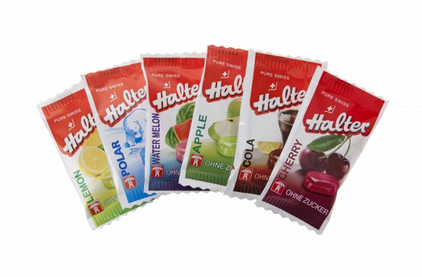 Halter MIX FRUIT Owoxowy indywidualnie owinięte cukierki, 500 szt.