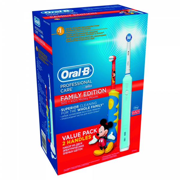 Oral-B Family pack PC 500 + D10K