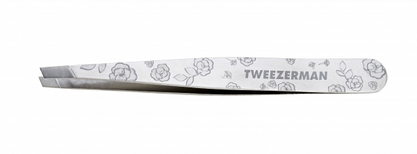 Tweezerman SLANT Regency Finish Pinceta stalowa grawerowana